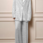 Sequined Wide-leg Pants