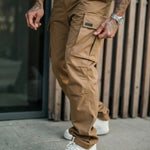 KZZ Men's casual cargo pants