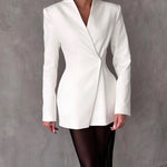 Fashion Jacket & Perspective Skirt Two-Piece Set