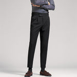 High Waist Slim Casual Suit Pants