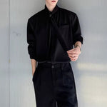 Detachable Tie Metal Accessories Loose Shirt