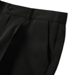 Slim-Fit  Fluid Straight-Leg Suit Trousers