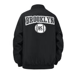 KZZ Letter Print Sports Jacket