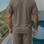 KZZ Men's Summer Sports & Casual Set