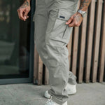 KZZ Men's casual cargo pants