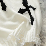 KZZ Street-Style Sleeveless Sweater