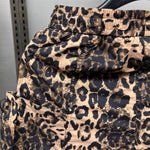 Leopard Print Quick-drying Loose-fitting Five-point Pants