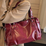 Retro casual high-end niche shoulder tote bag