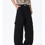 KZZ Men's Heavyweight Casual Fashion Cargo Pants