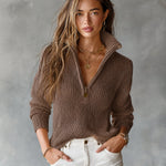 Monica | Elegant Knit Sweater Top
