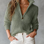 Monica | Elegant Knit Sweater Top