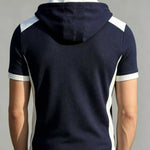 KZZ Waffle-Knit Short-Sleeve Top