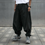 Drawstring Straight Wide Leg Bloomers