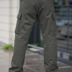 KZZ Men's casual cargo pants