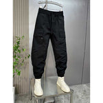 Three-dimensional Cut Tapered Leg Casual Loose Pants