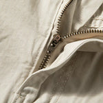 Cotton Loose Wide-leg Curved Pants
