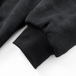KZZ Plus-size warm full-zip hooded sweatshirt