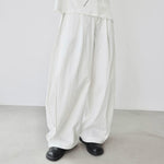 Women's Scimitar-shaped Loose-fitting Trousers