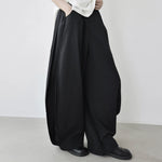 Women's Scimitar-shaped Loose-fitting Trousers