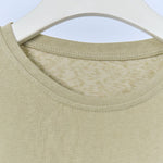 Women's Wavy Hem Casual Round Neck Shirt
