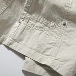 Retro Elastic Waist Loose Straight Leg Shorts