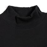 Loose-fitting Casual Turtleneck T-shirt