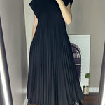 La Scintilla | Sleeveless Pleated Dress