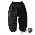 Japanese Waterproof Breathable Loose Fleece Lined Casual Pants