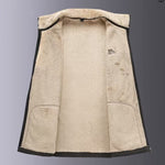 KZZ Men's Winter Outdoor Fleece Vest Sleeveless Jacket Thickly Padded Lined
