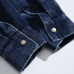 Retro Corduroy Collar Jacket