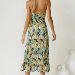 The Spark | Vibrant Color Midi Dress