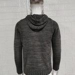 KZZ Autumn Men's Knitted Hoodie Pullover