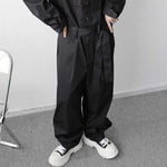 Japanese Retro Big Pocket Jumpsuit