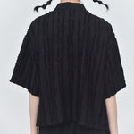 Womenâ€™s Textured Loose Casual T-shirt