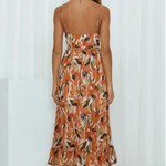 The Spark | Vibrant Color Midi Dress