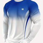 KZZ Men's Long Sleeve Gym Training Shirt