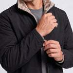 KZZ Men's long-sleeved thermal jacket