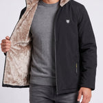 KZZ Men's long-sleeved thermal jacket