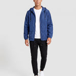 KZZ Men's Lightweight Hooded Outdoor Jacket