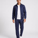 KZZ Men's Zip-Up Sports Jacket and Drawstring Pants