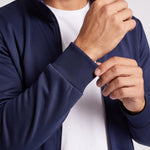 KZZ Men's Zip-Up Sports Jacket and Drawstring Pants