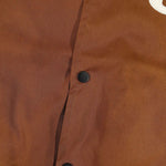 KZZ Men's Printed Button-Front Jacket