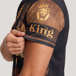 KZZ Men's 3D Digital Print Two-Piece Sportswear Set