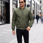KZZ Full-zip casual cotton jacket