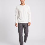 KZZ Men's crew-neck sweater