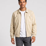 KZZ Loose-fit casual long-sleeve collared zip-up jacket