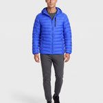 KZZ Men's Classic Hooded Padded Jacket