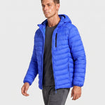 KZZ Men's Classic Hooded Padded Jacket