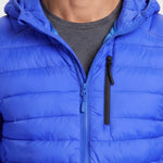KZZ Men's Classic Hooded Padded Jacket