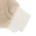 KZZ Men's Solid-Color Raglan-Sleeve Button-Front Thickened Jacket
